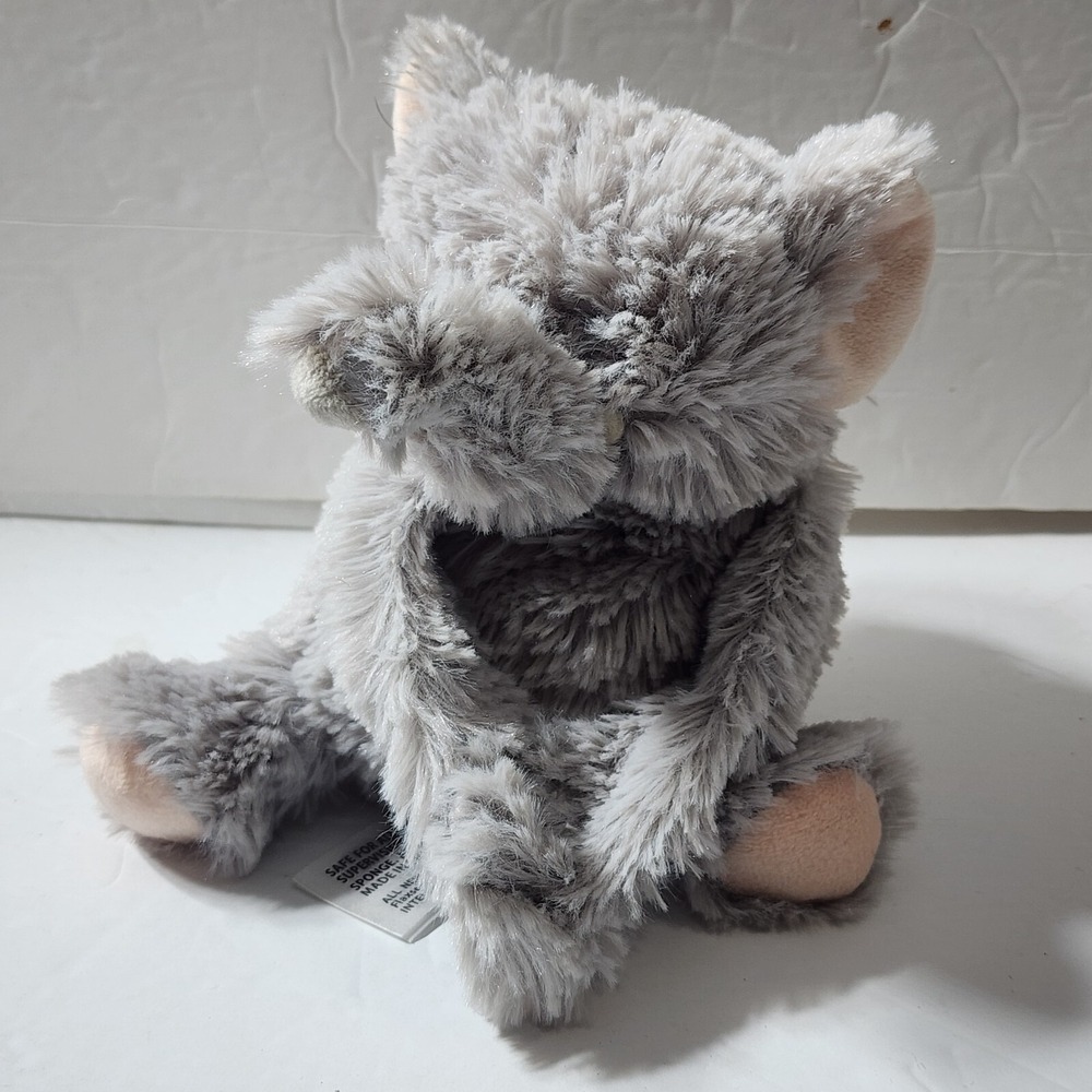 Warmies Gray Elephant Microwaveable Heat Cool Plush Weighted Scented 7"